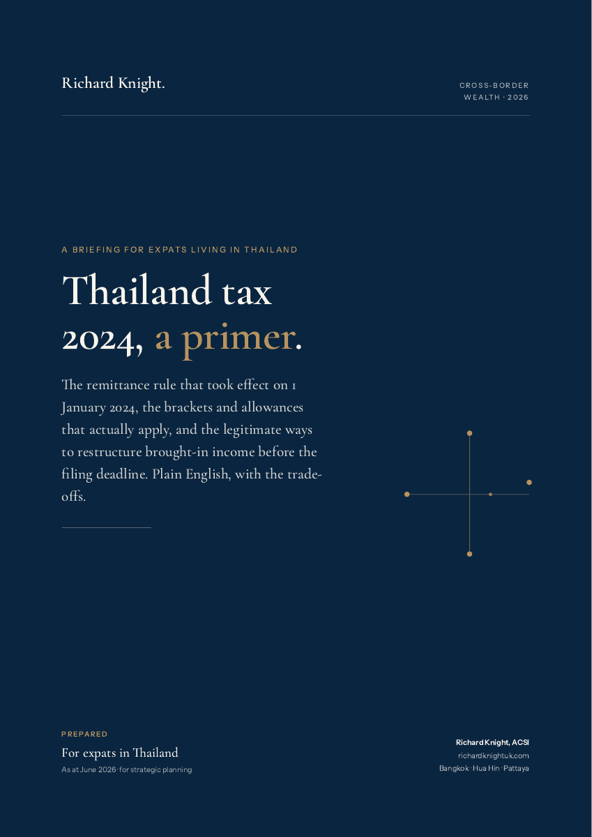 Thailand tax 2024, a primer, report cover